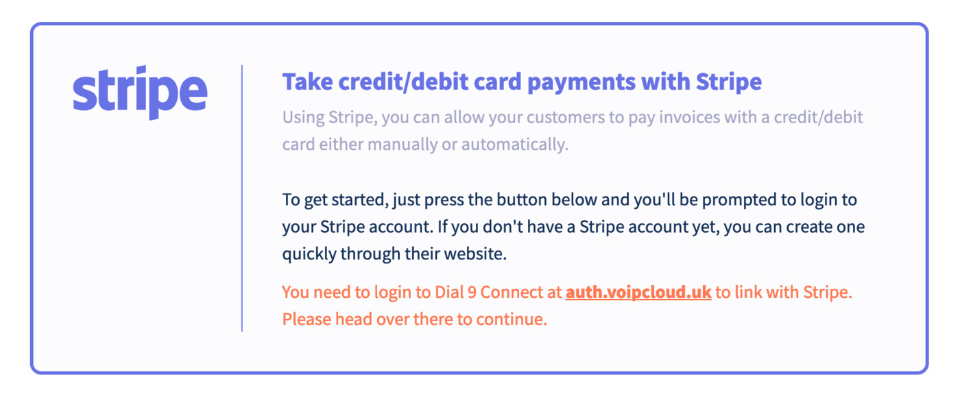 Stripe payments